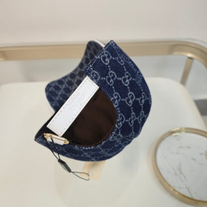 Gucci Denim Baseball Cap - Image 8
