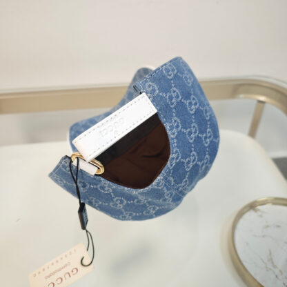 Gucci Denim Baseball Cap - Image 8