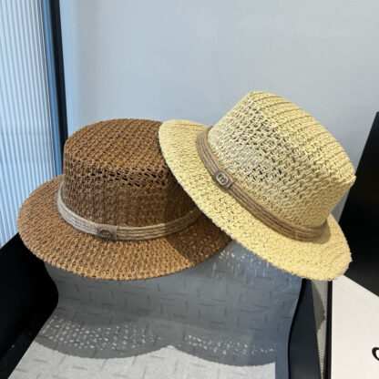 Gucci flat hat hollow sun hat - Image 9