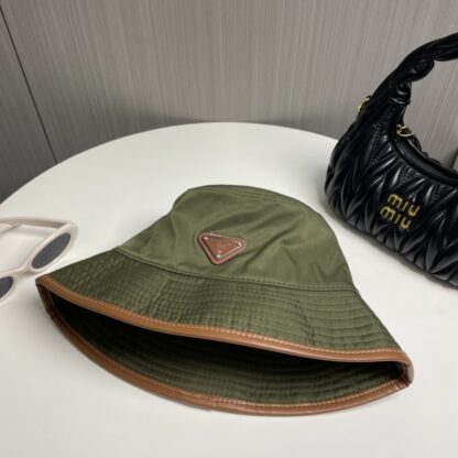 Prada Spring and Summer All-match Bucket Hat - Image 9