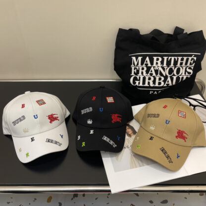 Burberry stylish 3D embroidered classic baseball cap - Image 10