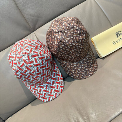 Burberry Fashion Print Baseball Cap - Image 10
