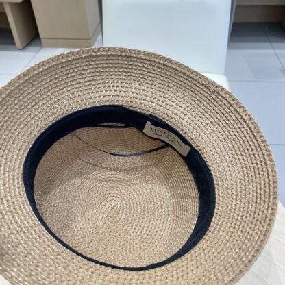 Burberry Casual Simple Bucket Hat Sunshade Straw Hat - Image 10