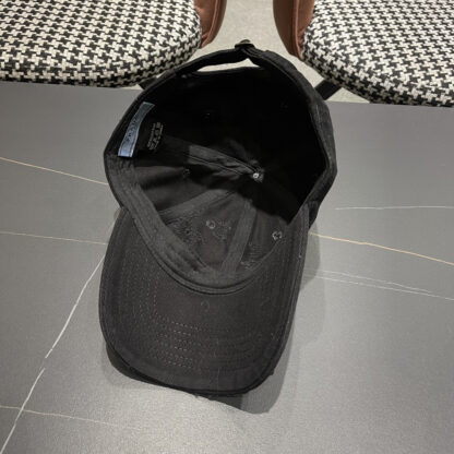 Prada classic inverted triangle logo breathable baseball cap - Image 9