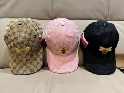 Gucci bee embroidered baseball cap - Image 9
