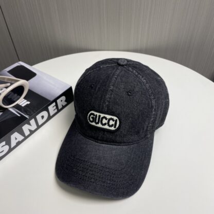 Gucci new denim baseball cap - Image 8