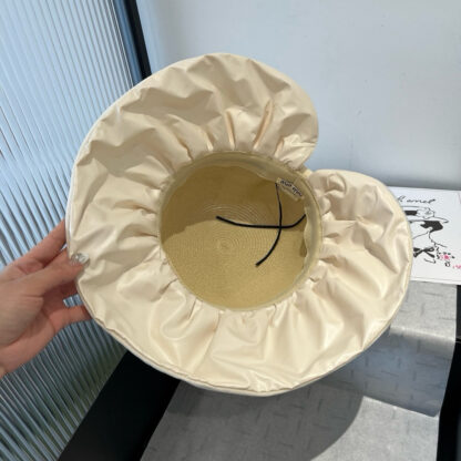 Miu Miu lantern hat visor - Image 10