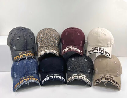 Miu Miu personalized fashion hole baseball cap - Image 10