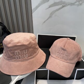 Miu Miu corduroy bucket hat
