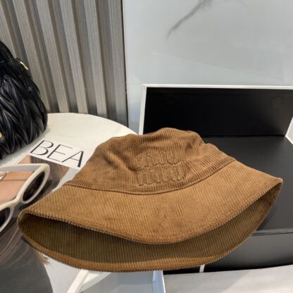 Miu Miu corduroy bucket hat