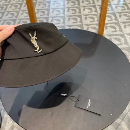 Yves Saint Laurent Spring and Summer Foldable Fashion Breathable Bucket Hat - Image 9