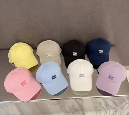 Miu Miu simple embroidered baseball cap - Image 10
