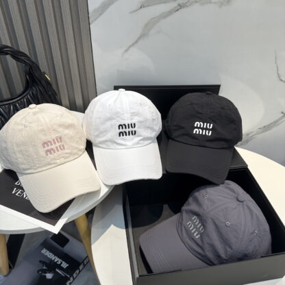 Miu Miu simple fashion baseball cap - Image 10