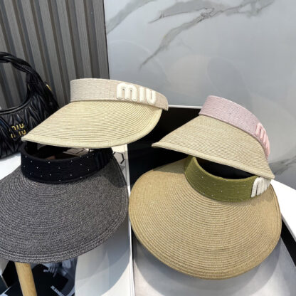 Miu Miu Simple Casual Hat - Image 10