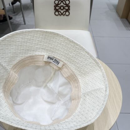 Miu Miu Simple Bucket Hat Sun Hat - Image 10