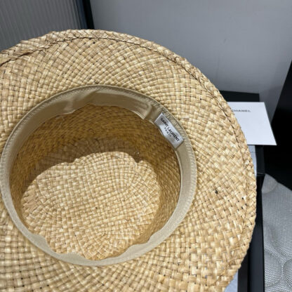 Yves Saint Laurent straw hat - Image 9