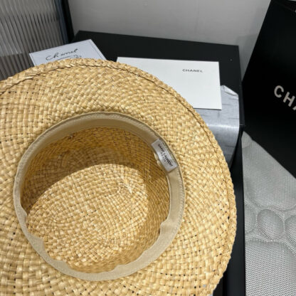 Yves Saint Laurent straw hat - Image 9