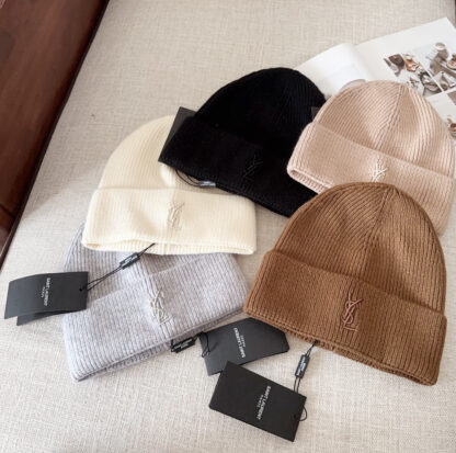 Yves Saint Laurent knitted hats for men and women - Image 9