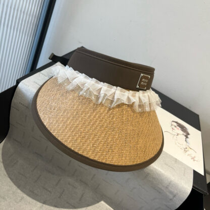 Miu Miu hollow headband sun hat - Image 10