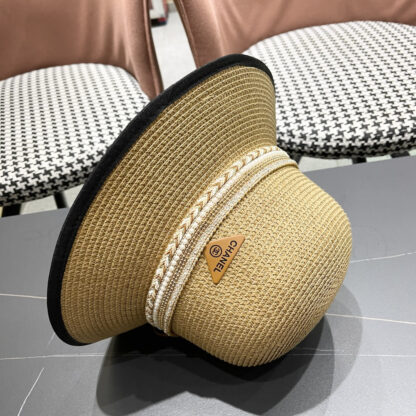 Prada summer high-end fashion style advanced sun hat - Image 9