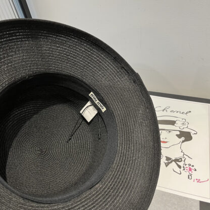 Miu Miu elegant raffia hat - Image 10