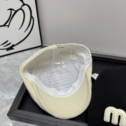 Miu Miu Fashion All-match Front Hat - Image 10