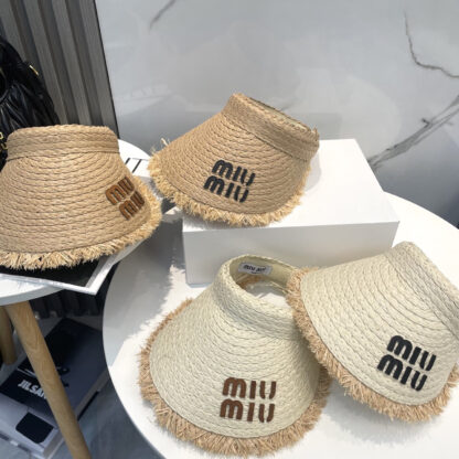 Miu Miu Fashion Straw Hat - Image 10