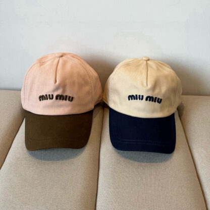 Miu Miu stylish colorblock baseball cap - Image 10