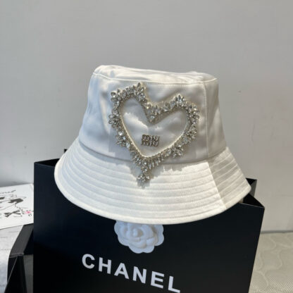 Miu Miu New Satin Bucket Hat - Image 10