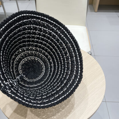 Prada knitted hollow bucket hat - Image 9