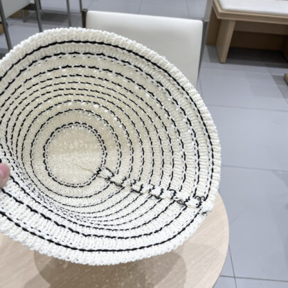 Prada knitted hollow bucket hat - Image 9