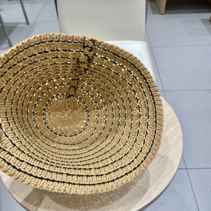 Prada knitted hollow bucket hat - Image 9