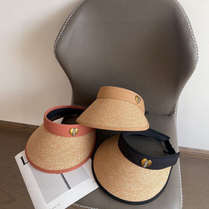 Yves Saint Laurent new densely woven holiday style sun hat hollow hat - Image 9