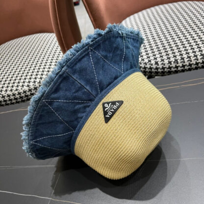 Prada colorblock summer casual bucket hat - Image 8