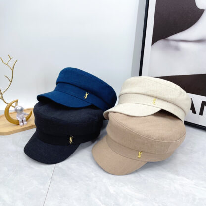 Yves Saint Laurent new duckbill military cap - Image 9