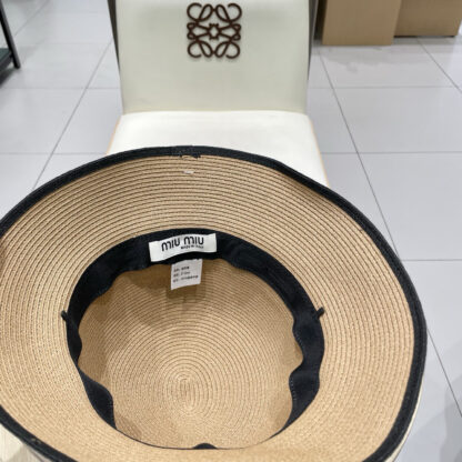 Miu Miu new raffia hat - Image 10