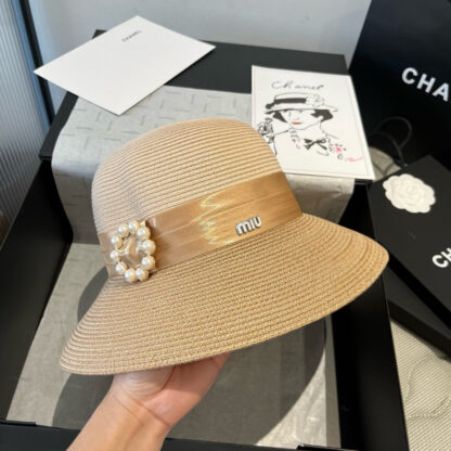 Miu Miu new basin hat color matching hat - Image 10
