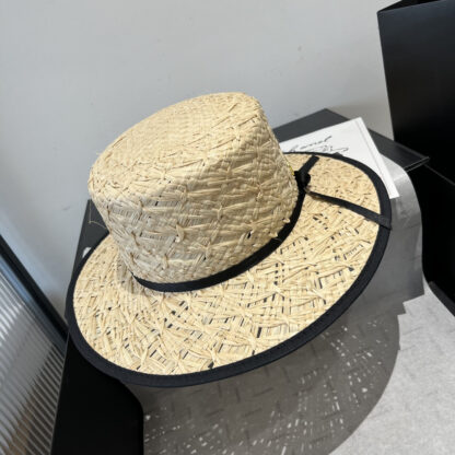 Miu Miu new flat hat straw hat - Image 10