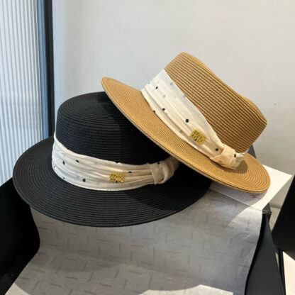 Miu Miu new flat top sun hat - Image 10