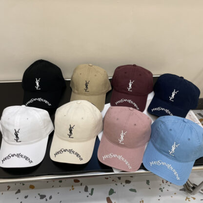 Yves Saint Laurent early spring new simple baseball cap - Image 9