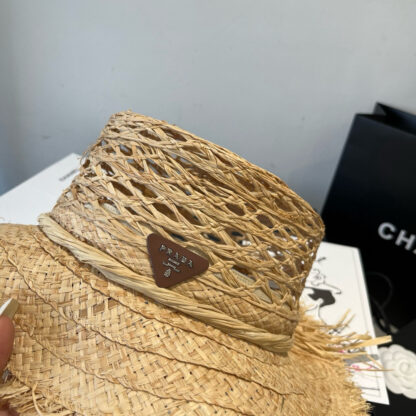 Prada new raffia hat - Image 9