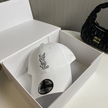 Yves Saint Laurent embroidered baseball cap - Image 8