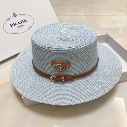 Prada flat straw hat - Image 9