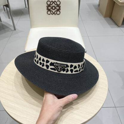 Prada flat straw hat - Image 9