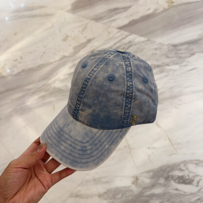 Yves Saint Laurent embroidered baseball cap - Image 8