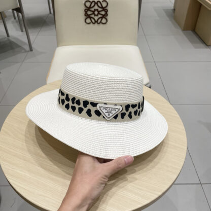 Prada flat straw hat - Image 9