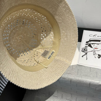 Miu Miu Knitted Bucket Hat - Image 10