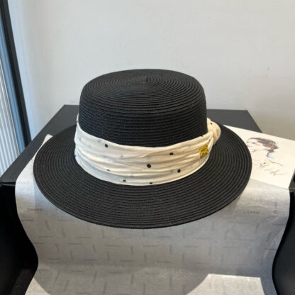 Miu Miu new flat top sun hat - Image 10