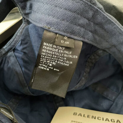 Balenciaga new double circle letter embroidered baseball cap - Image 9