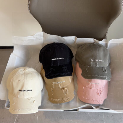 Balenciaga new irregular old style baseball cap - Image 9